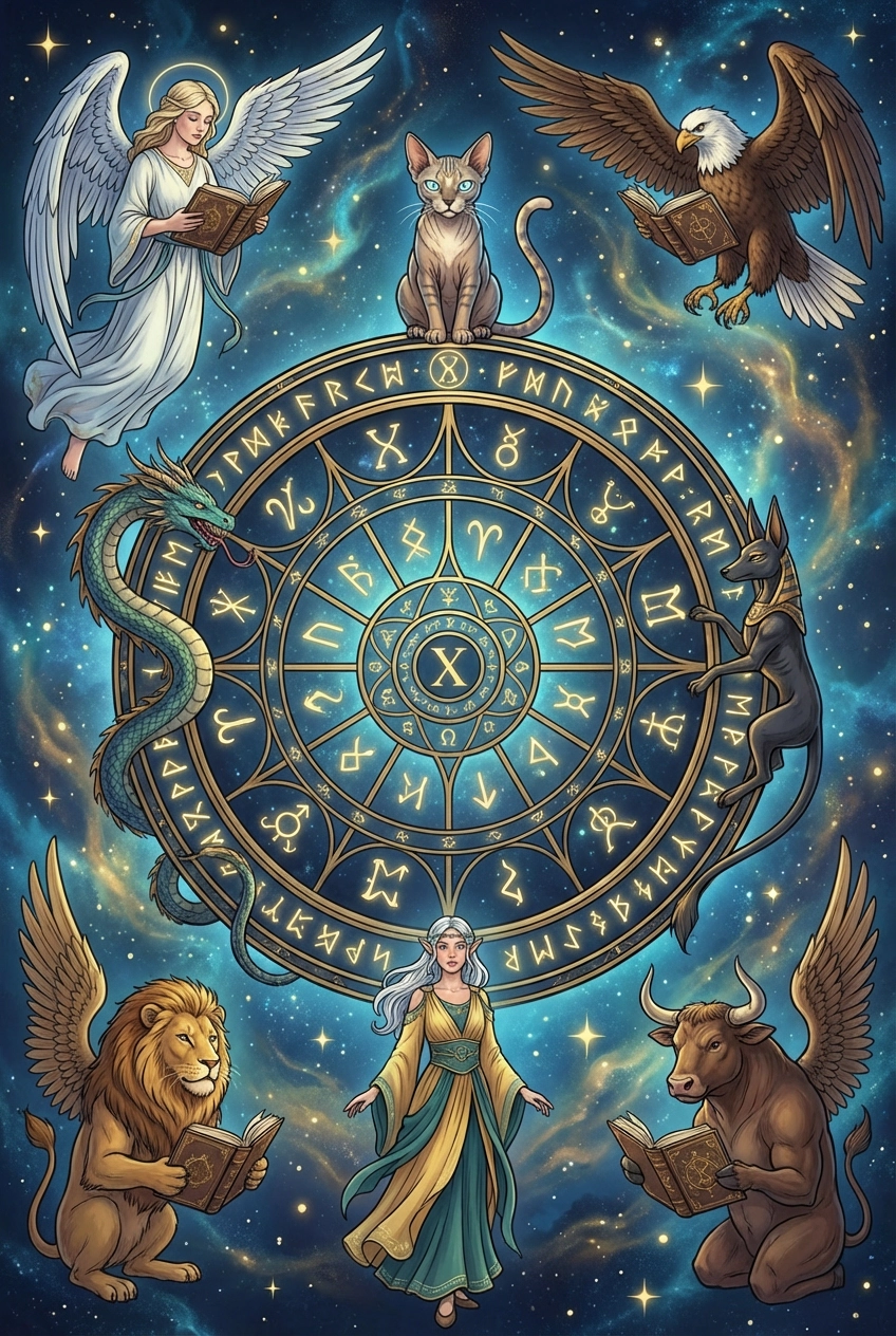 Tarotkarte Das Rad des Schicksals